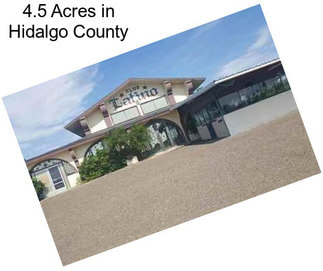 4.5 Acres in Hidalgo County