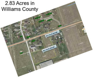 2.83 Acres in Williams County