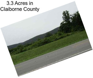 3.3 Acres in Claiborne County