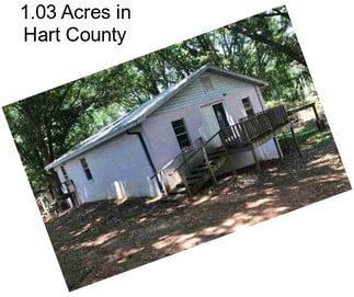 1.03 Acres in Hart County