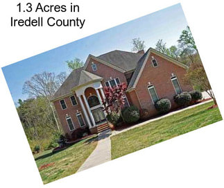 1.3 Acres in Iredell County
