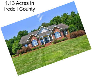 1.13 Acres in Iredell County