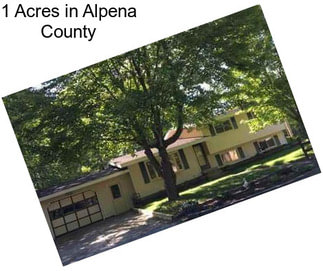 1 Acres in Alpena County