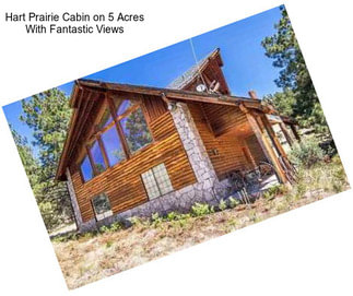 Hart Prairie Cabin on 5 Acres With Fantastic Views
