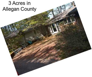 3 Acres in Allegan County