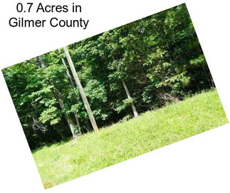 0.7 Acres in Gilmer County