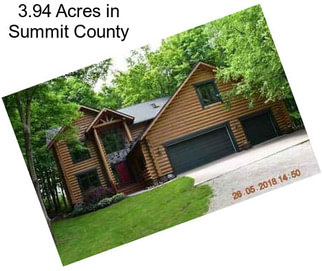 3.94 Acres in Summit County