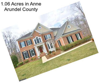 1.06 Acres in Anne Arundel County