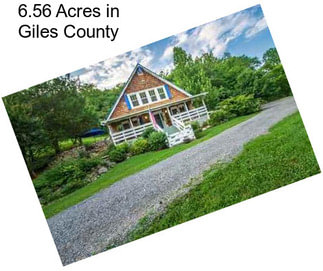 6.56 Acres in Giles County