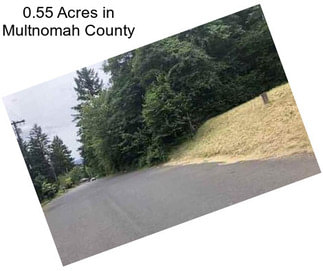 0.55 Acres in Multnomah County