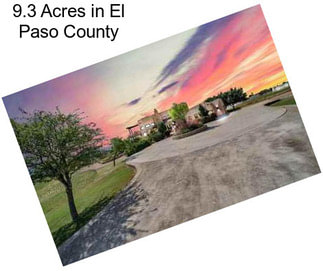 9.3 Acres in El Paso County