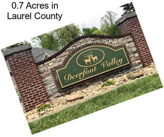 0.7 Acres in Laurel County