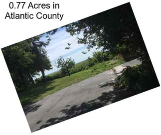 0.77 Acres in Atlantic County