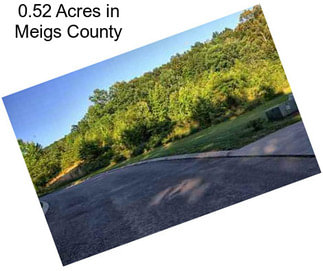 0.52 Acres in Meigs County