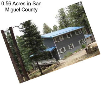 0.56 Acres in San Miguel County