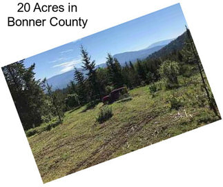 20 Acres in Bonner County