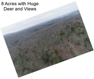 8 Acres with Huge Deer and Views