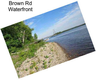 Brown Rd Waterfront