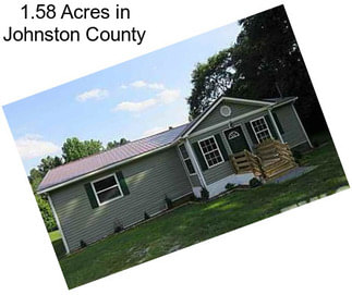 1.58 Acres in Johnston County