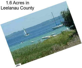 1.6 Acres in Leelanau County