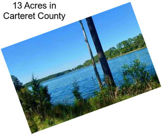13 Acres in Carteret County