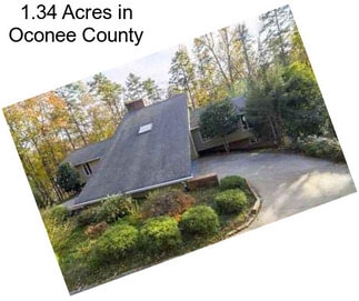 1.34 Acres in Oconee County