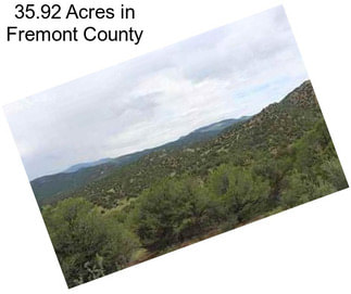 35.92 Acres in Fremont County