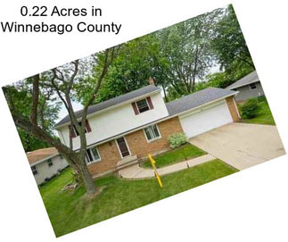 0.22 Acres in Winnebago County