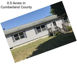 0.5 Acres in Cumberland County