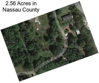 2.56 Acres in Nassau County