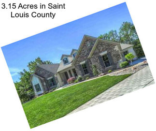 3.15 Acres in Saint Louis County