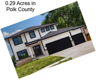 0.29 Acres in Polk County