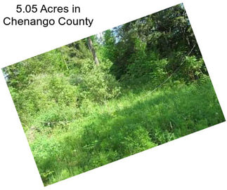 5.05 Acres in Chenango County