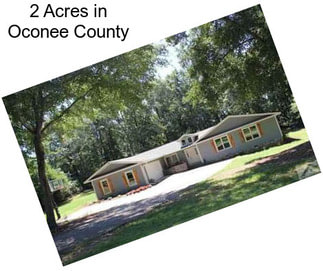 2 Acres in Oconee County