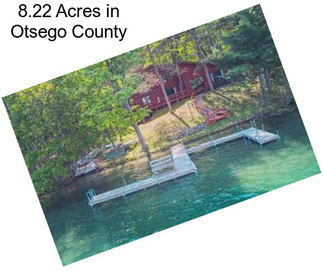 8.22 Acres in Otsego County