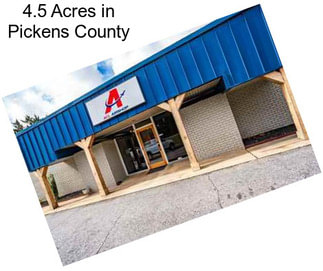 4.5 Acres in Pickens County