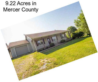 9.22 Acres in Mercer County