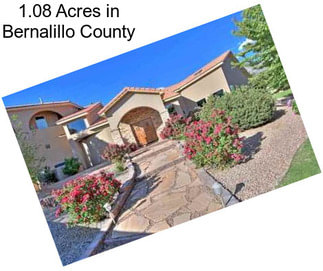 1.08 Acres in Bernalillo County