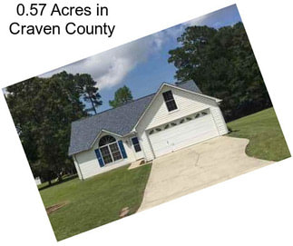 0.57 Acres in Craven County