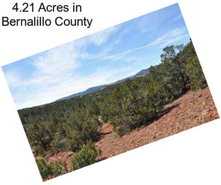 4.21 Acres in Bernalillo County