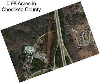 0.98 Acres in Cherokee County