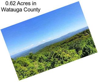 0.62 Acres in Watauga County
