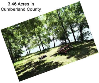 3.46 Acres in Cumberland County