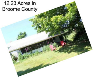 12.23 Acres in Broome County