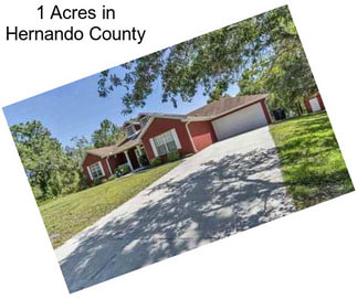 1 Acres in Hernando County