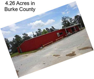 4.26 Acres in Burke County