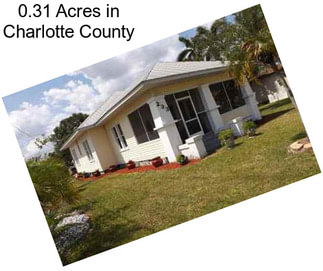 0.31 Acres in Charlotte County