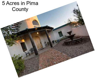 5 Acres in Pima County