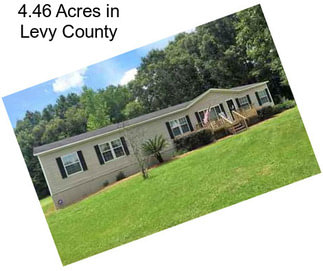 4.46 Acres in Levy County