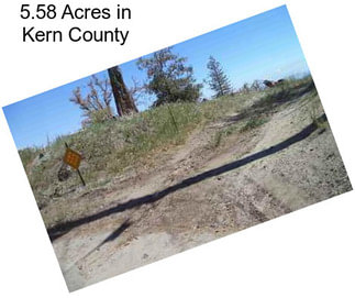 5.58 Acres in Kern County